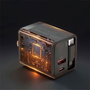 Hot Selling Gan Technology Usb <b>C</b> Phone Fast <b>Charger</b> Head Gan Tech for Phone Laptop Travel - Product Image 2