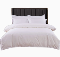 Ensemble de literie pour hôtel cinq étoiles Premium 300TC couette en pur coton et ensemble complet de quatre pièces avec confort et luxe