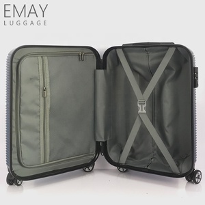 Venta al por mayor logotipo personalizado ligero <span class=keywords><strong>Maletas</strong></span> De Viaje maleta Trolley Hardside Spinner equipaje 28 pulgadas - Product Image 3