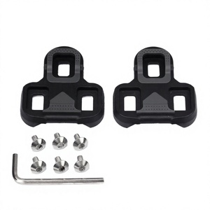 Pédales de vélo de route en plastique à verrouillage automatique 0/4,5/9 degrés, compatibles avec les chaussures de cyclisme à clips, système durable à roulements - Product Image 4