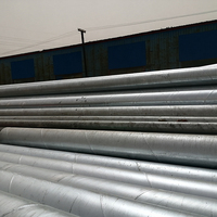 Tuyaux en acier galvanisé sans soudure de 16 pieds, tube pré-galvanisé DN300, diamètre 400 mm, prix du modèle 50 mm