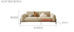 Moderne Luxus Pull Button 2-Sitzer Wohnzimmer Sofas Möbel Sofa Schlafs ofa Sofa Set Designs und Preise - Product Image 6