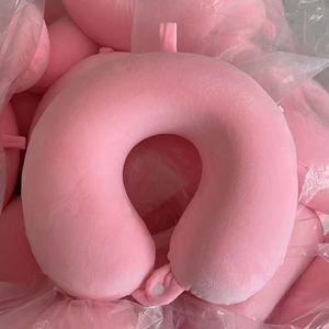 Wholesale China <b>Memory</b> <b>Foam</b> U-Shape Pillow Custom Logo Portable Camping & Travel Airplane Washable Anti-static Folded - Product Image 1