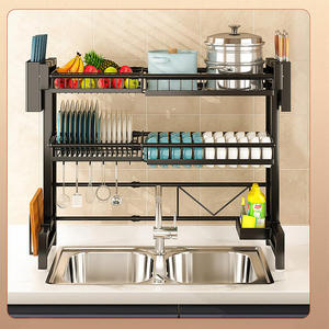 Đa chức năng bồn rửa lưu trữ giá với đũa chủ nhiều lớp lưu trữ cho các món ăn nhà bếp cống giá - Product Image 2