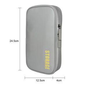 Estuche Organizador de Cables Resistente al Agua, Ecológico y Duradero para Viajes, para Cables, Cargadores, Discos Duros, Soporte de Almacenamiento de Cables - Product Image 6