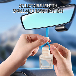 น้ำหอมปรับอากาศในรถยนต์แบบแขวนได้สำหรับรถน้ำหอมปรับอากาศขนาดเล็ก12รสชาติติดทนนานพกพาสะดวก - Product Image 4