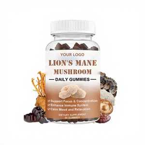 Caffè ai Funghi con Etichetta Privata, Gommose Energetiche Super Magiche con Lions Mane, Chaga, Maitake, Cordyceps, <span class=keywords><strong>Reishi</strong></span> - Product Image 1