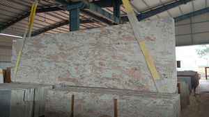 Diseño de lujo Pared y piso Interior Bhama Losa de granito dorado Piedra natural para decoración de sala de estar y dormitorio - Product Image 3