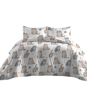 Ensemble de housse de couette 100% coton Gatti Design UK King 230x220cm - Product Image 3