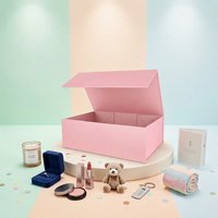 Boîte magnétique rigide recyclable, emballage de luxe, boîte cadeau pliable magnétique pour cadeaux d'entreprise durables