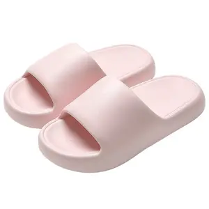 New Arrival EVA material Thick Sole Bathroom Non-slip fashion outdoor slippers for men and women slippers supplier sandals