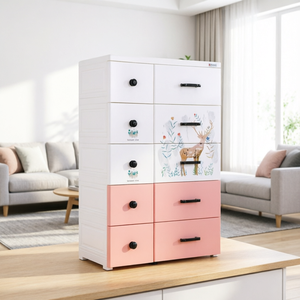 67cm <strong>5</strong> Layer 10 <strong>Drawers</strong> Living Room Cabinet Clothes Storage <strong>Chest</strong> <strong>of</strong> <strong>Drawers</strong> - Product Image 6