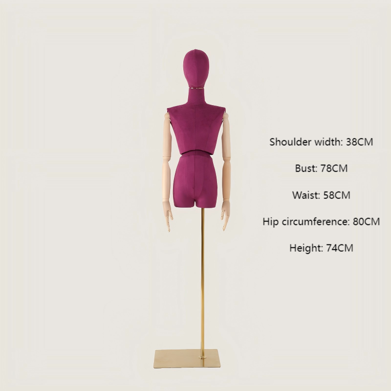 Assiette carrée violet rouge + or