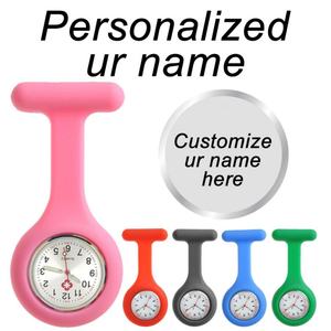 Wholesale Portable Silicone Digital Clip-On Pocket Silicon FOB Pocket Nurse Electronic Watch - Product Image 3