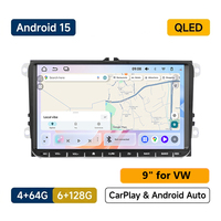 Autoradio Android 15 SL32 9 pouces WiFi 6 BT CarPlay Navigation pour VW Volkswagen Golf Passat Tiguan Polo Skoda