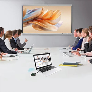 Tableau interactif intelligent CKD/SKD 100 pouces Android 16 Windows <span class=keywords><strong>OPS</strong></span> PC pour conférences et réunions, panneau interactif tout-en-un avec stylet - Product Image 2