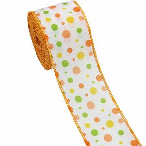 En stock – <span class=keywords><strong>Ruban</strong></span> festif en toile de jute avec bordure soudée, 6,3 cm x 5/10 yards, pour décoration de paniers de Pâques et emballage cadeau - Product Image 4