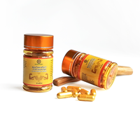 Complément alimentaire à base de plantes, capsules de maca pour l'énergie et le soutien immunitaire des adultes, 30 capsules