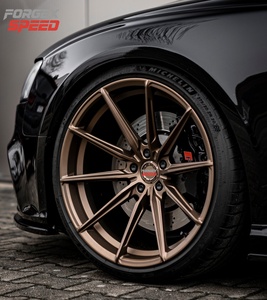 Jante de voiture Forgex 17 18 19 22 pouces 20x9 20x10.5 5x112 5x120 Bronze noir Monobloc roues forgées concaves profondes pour <span class=keywords><strong>BMW</strong></span> M3 M4 - Product Image 6