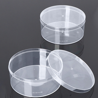 13 Boîtes Rondes Transparentes en Acrylique SUNSHING Vides pour Snacks, Bonbons, Biscuits, Chocolats, Bijoux, Présentoir à Roses