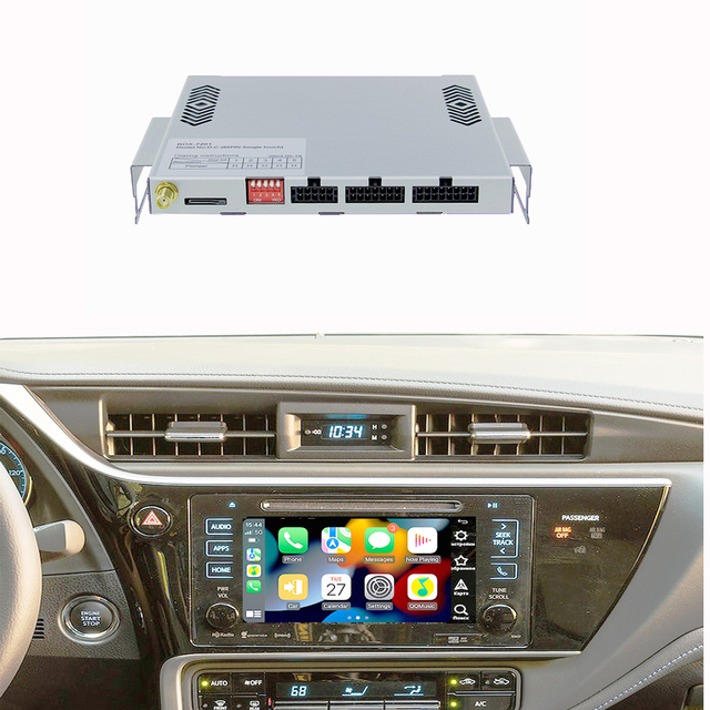 Android Auto Module Wireless Apple Carplay for TOYOTA 2014-2019 Camry Corolla Highlander Tundra Auris Prius RAV4 Avensis Verso