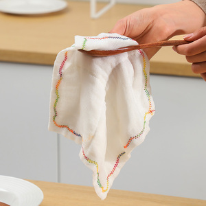 منشفة مطبخ نظيفة قابلة لإعادة الاستخدام بدون رائحة ، مناشف فسكوز للاستعمال مرة واحدة ، ماصة للماء للغاية ، قماش خرقة لأطباق الخيزران - Product Image 4