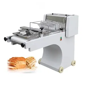 French Baguette Hamburger Breads Dough Moulder Bakery Moulding Machine 1 - 20 mm Thickness Rapid Bread Dough And Roll Moulder