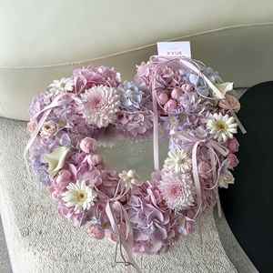 Cœur en acrylique réfléchissant inscriptible, insert floral rond pour décoration de bouquet, accessoires cadeaux pour arrangements floraux - Product Image 5