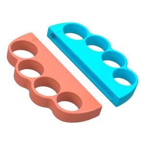 Matériau plastique bleu Orange de haute qualité pour Nintendo <span class=keywords><strong>Switch</strong></span> 2 <span class=keywords><strong>Fitness</strong></span> boxe poignée gauche droite Bracelet d'entraînement aérobie - Product Image 6