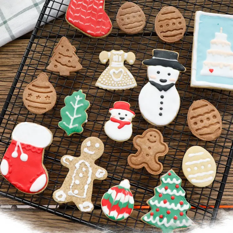 Moules à biscuits de la fête de noël, ustensiles de décoration de gâteaux