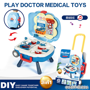 Fingere di giocare bambina piccola plastica Set di giocattoli con musica di luci - Product Image 2