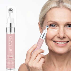 Sérum Contour des <span class=keywords><strong>Yeux</strong></span> Anti-âge Effet Raffermissant, Anti-cernes, Anti-rides et Anti-poches à la PDRN et Caféine, Format <span class=keywords><strong>Roll</strong></span>-<span class=keywords><strong>on</strong></span>, Marque Blanche pour Femme - Product Image 1