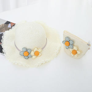Vente <span class=keywords><strong>en</strong></span> gros de sombreros Luffy Polynésie à la mode pour enfants de haute qualité, chapeau de plage <span class=keywords><strong>en</strong></span> paille sans couronne pour enfants - Product Image 4