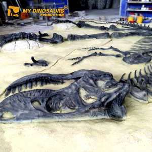 Panel de Excavación de Fósiles de Dinosaurios Grandes de Fibra de Vidrio para la Exhibición de Aprendizaje Científico MY Dino - Product Image 1