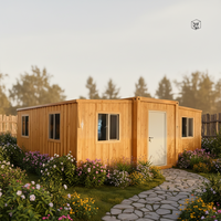 Ray-Zen 20 pieds, maison modulaire intelligente extensible, panneau sandwich, conteneur, appartement préfabriqué et système de logement hôtelier
