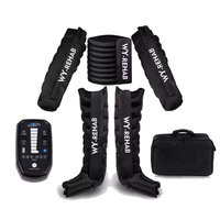 Bottes de récupération sans fil à 8 chambres pour athlètes, masseur musculaire, logo personnalisé, bottes de compression d'air pour les jambes, pour le sport