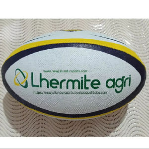 ลูกบอลรักบี้ส่งเสริมการขายสินค้าของขวัญคริสต์มาสลูกบอลรักบี้ตราองค์กรส่งตรงจากผู้ผลิต - Product Image 4