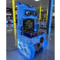 Machine de jeu d'arcade pour enfants - Jeu vidéo interactif à monnayeur en acier inoxydable avec garantie de 1 an en anglais