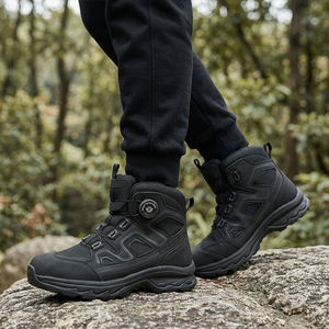 Bottes tactiques mi-mollet pour hommes DFE06 ESDY, légères, imperméables, respirantes, chaussures de randonnée, grandes tailles, vente en gros disponible - Product Image 2
