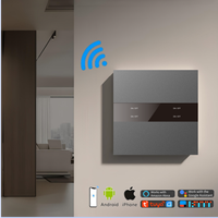 Nuevo Interruptor de Luz LED Inteligente WiFi Zigbee con Botón Táctil Eléctrico Tuya, Control por Voz, Material PC, para Hogar Inteligente