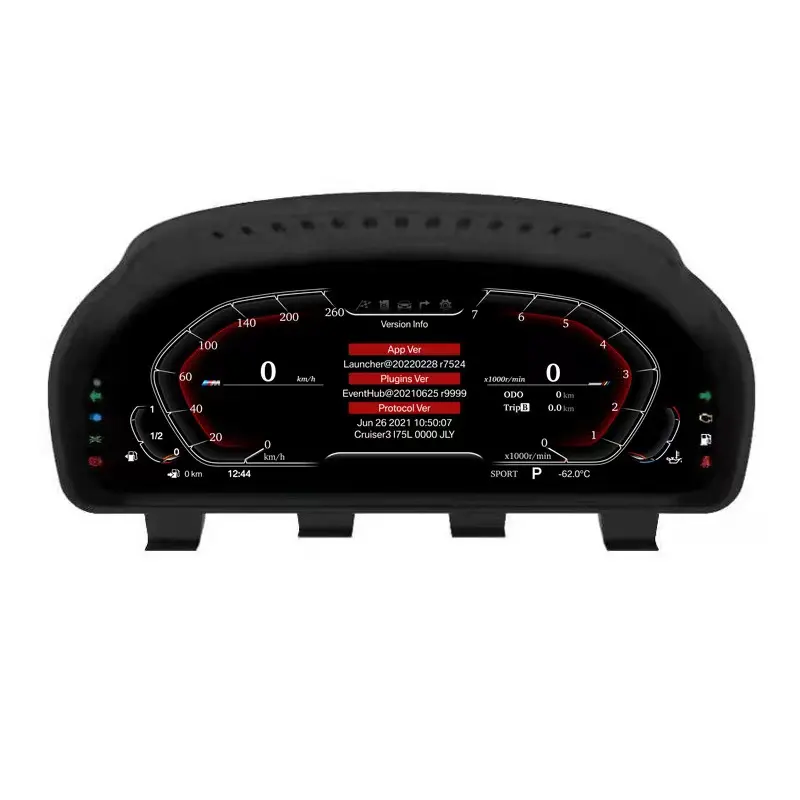 Tablero LCD para coche BMW Serie 3 3GT F30 F34, tablero de instrumentos Digital, velocímetro, Unidad Central