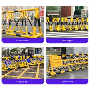 Barrera Móvil Antiviolencia y Anticaballar para Escuelas, Anti-Colisión, Color Negro 3 Beige - Product Image 3