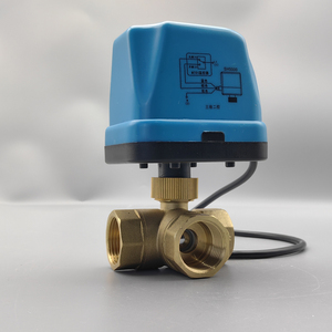 Katup Bola Bermotor 3 Arah Huifa AC220V SS304 dengan Aktuator, Dapat Disesuaikan OEM, Koneksi BSP untuk Media Air, Garansi 3 Tahun - Product Image 5