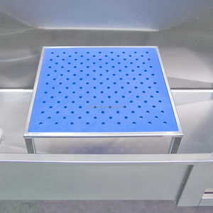 Köpekler İçin Plastik Tepsili, Sağlam Lüks Platformları Yükseltme, Kirli Suyu Tutmaz Paslanmaz Çelik Drenaj Sistemleri - Product Image 1