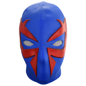 Máscara <span class=keywords><strong>de</strong></span> Látex <span class=keywords><strong>de</strong></span> Spider-Man para Halloween, Diseño <span class=keywords><strong>de</strong></span> <span class=keywords><strong>Cabeza</strong></span> <span class=keywords><strong>de</strong></span> <span class=keywords><strong>Araña</strong></span> Negra, Accesorio para Fiestas, Hecho en China - Product Image 1