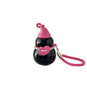 Bouteille d'eau isotherme en forme de gourde en acier inoxydable 316, grande capacité, tasse étudiante avec paille, rose, noir, blanc, violet - Product Image 3