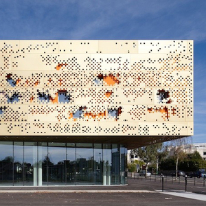 Trang trí tường kim loại mặt tiền đục lỗ bảng nhôm tấm kiến trúc cho ngoại thất tòa nhà xuất hiện - Product Image 6