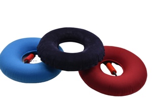 Y tế Chăm Sóc Sức Khỏe Vòng Cao Su Bơm Hơi Donut Du Lịch Không Khí Cọc Ghế Đệm cho Bệnh Trĩ - Product Image 6