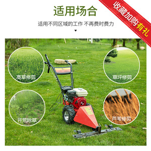 Cortadora de césped y cosechadora de huertos con motor y transmisión por engranajes - Alta productividad y seguridad, larga vida útil - Product Image 2