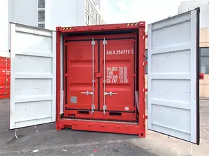 Fashion Design 20ft Custom Speciale Chemische Goederen Stalen Structuur Containers Open Kant Droge Lading Scheepvaart Container